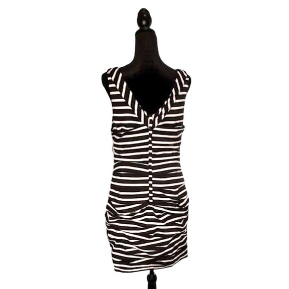 Express Sleeveless Striped Fitted Formal Sheath Dress - Womens 12 - EUC - Picture 3 of 6